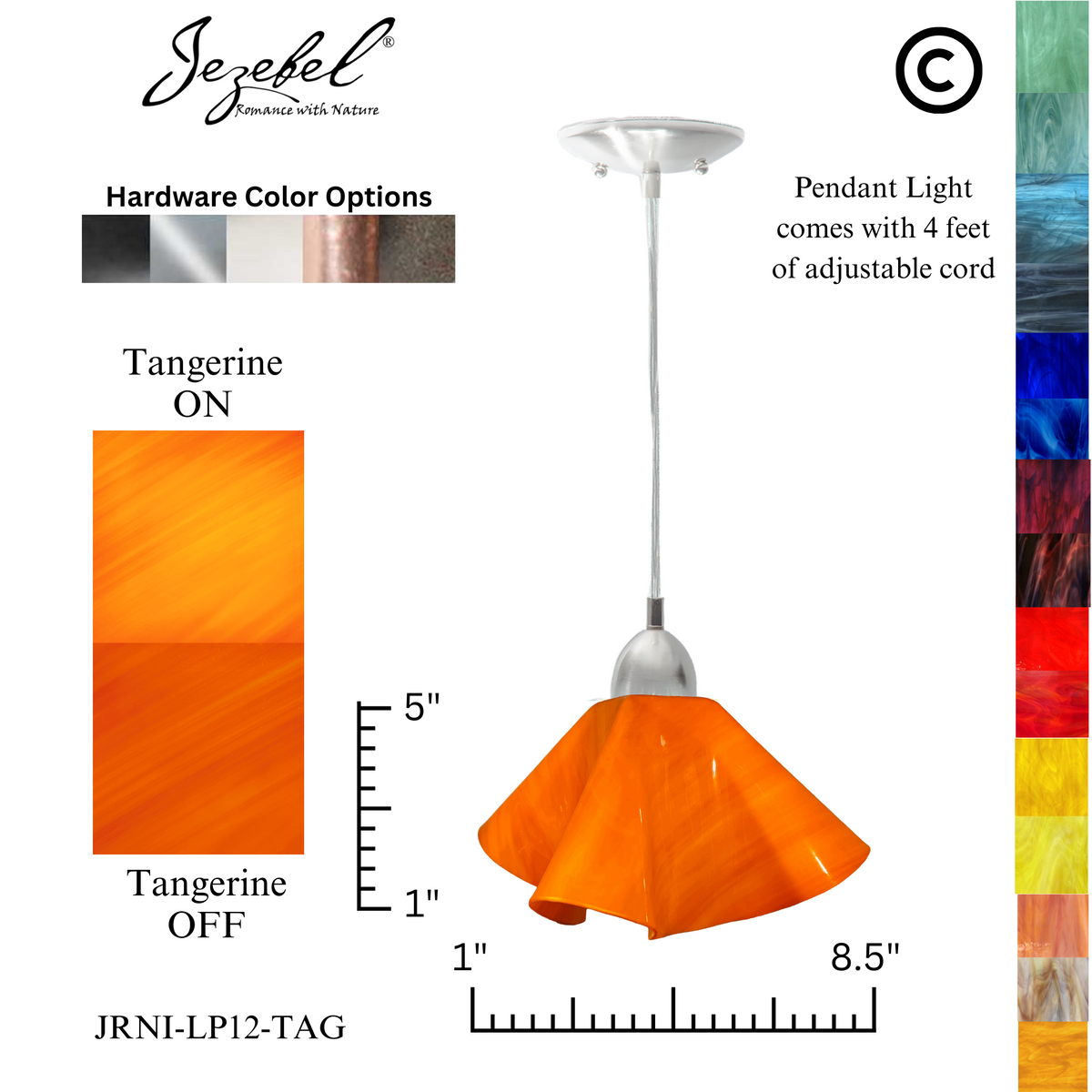 Jezebel Radiance® Lily Pendant, Large