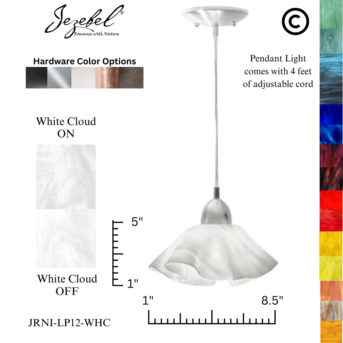 Jezebel Radiance® Lily Pendant, Large