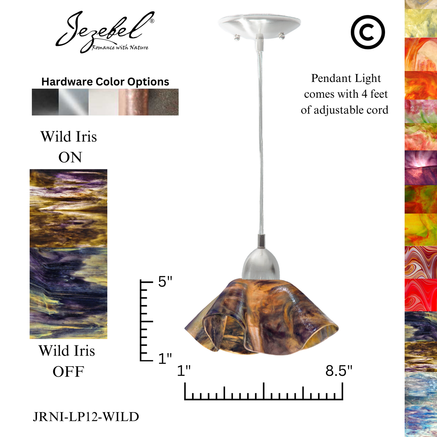 Jezebel Signature® Lily Pendant, Small