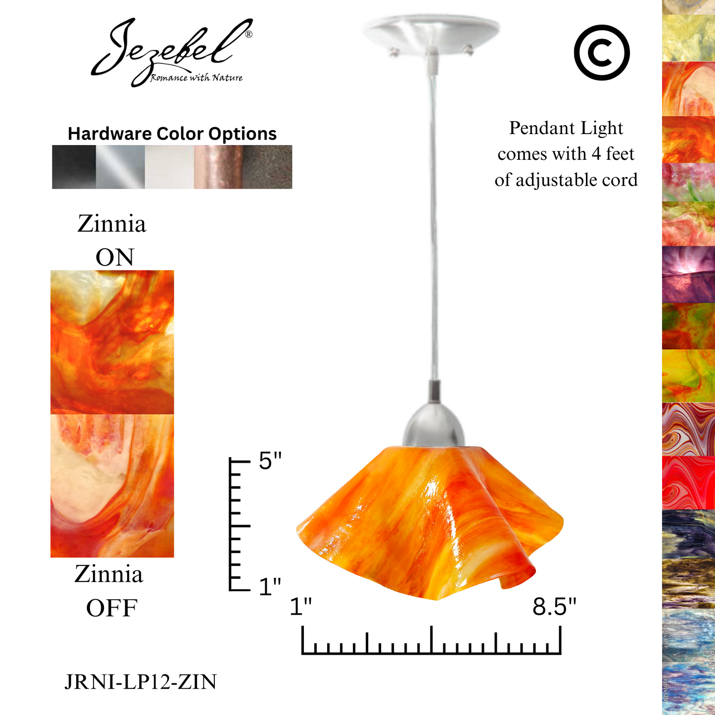 Jezebel Signature® Lily Pendant, Small