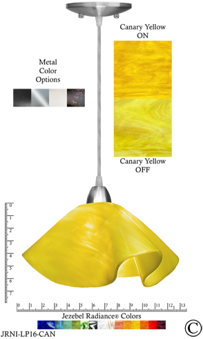 Jezebel Radiance® Lily Pendant, Large