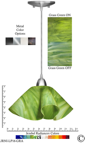 Jezebel Radiance® Lily Pendant, Large