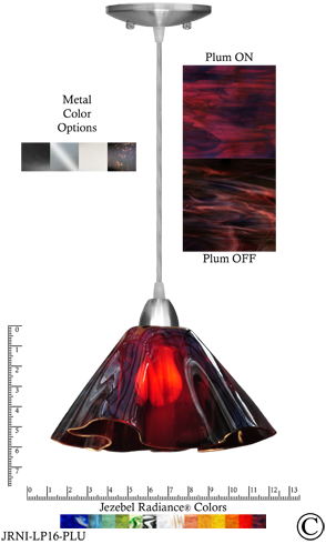 Jezebel Radiance® Lily Pendant, Large