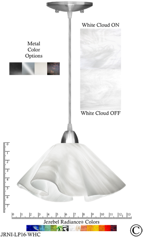 Jezebel Radiance® Lily Pendant, Large