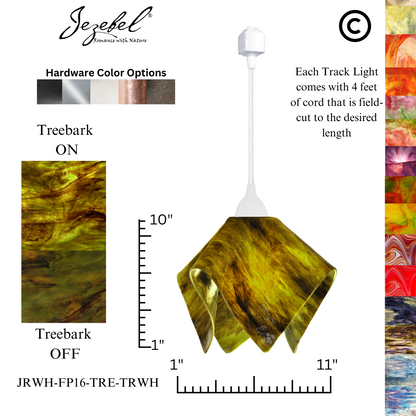 Jezebel Signature® Track Lighting Flame Pendant, Large