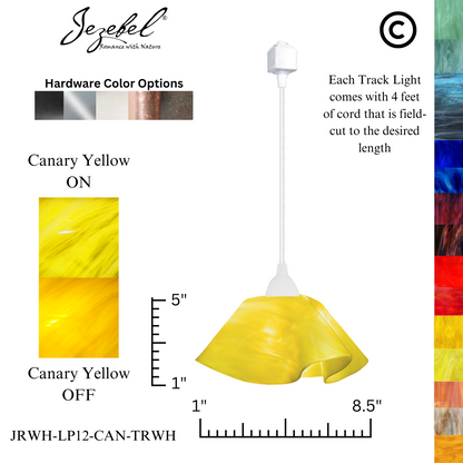 Jezebel Radiance® Track Lighting Lily Pendant, Small