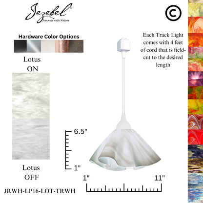 Jezebel Signature® Track Lighting Lily Pendant, Large