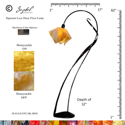 Jezebel® Flame Lazy Daisy Floor Lamp