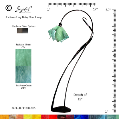Jezebel® Flame Lazy Daisy Floor Lamp