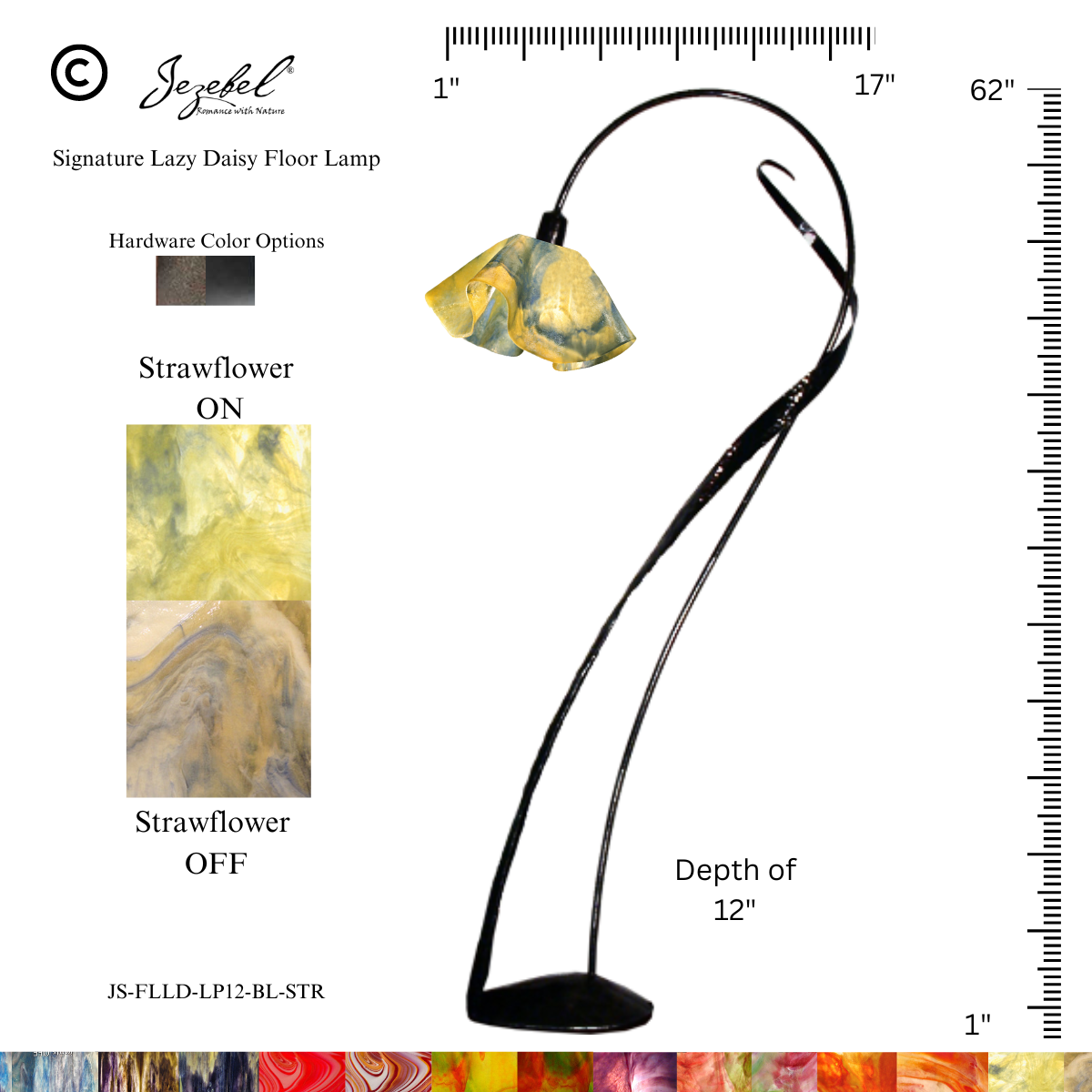 Jezebel® Lily Lazy Daisy Floor Lamp