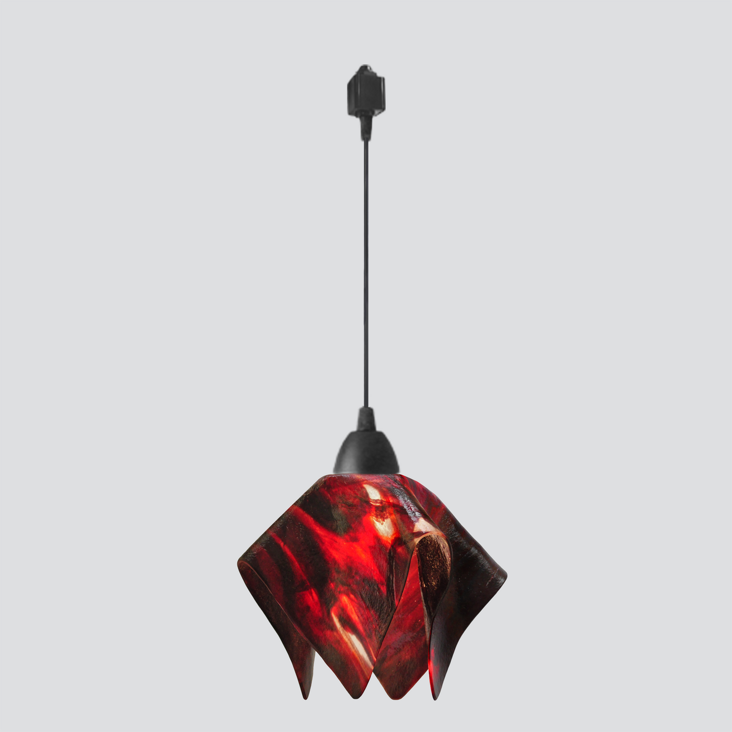 Jezebel Signature® Track Lighting Flame Pendant, Large