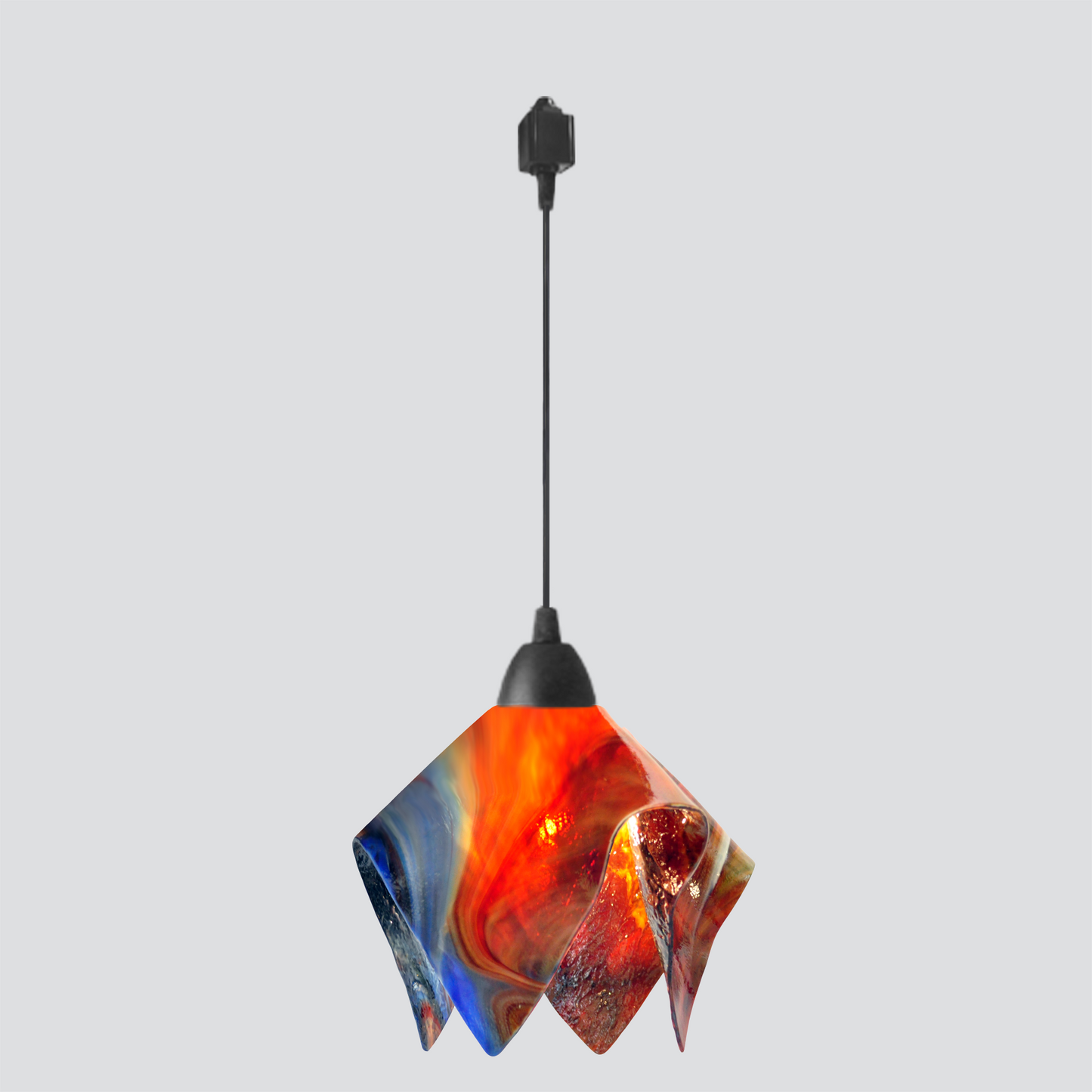 Jezebel Signature® Track Lighting Flame Pendant, Large