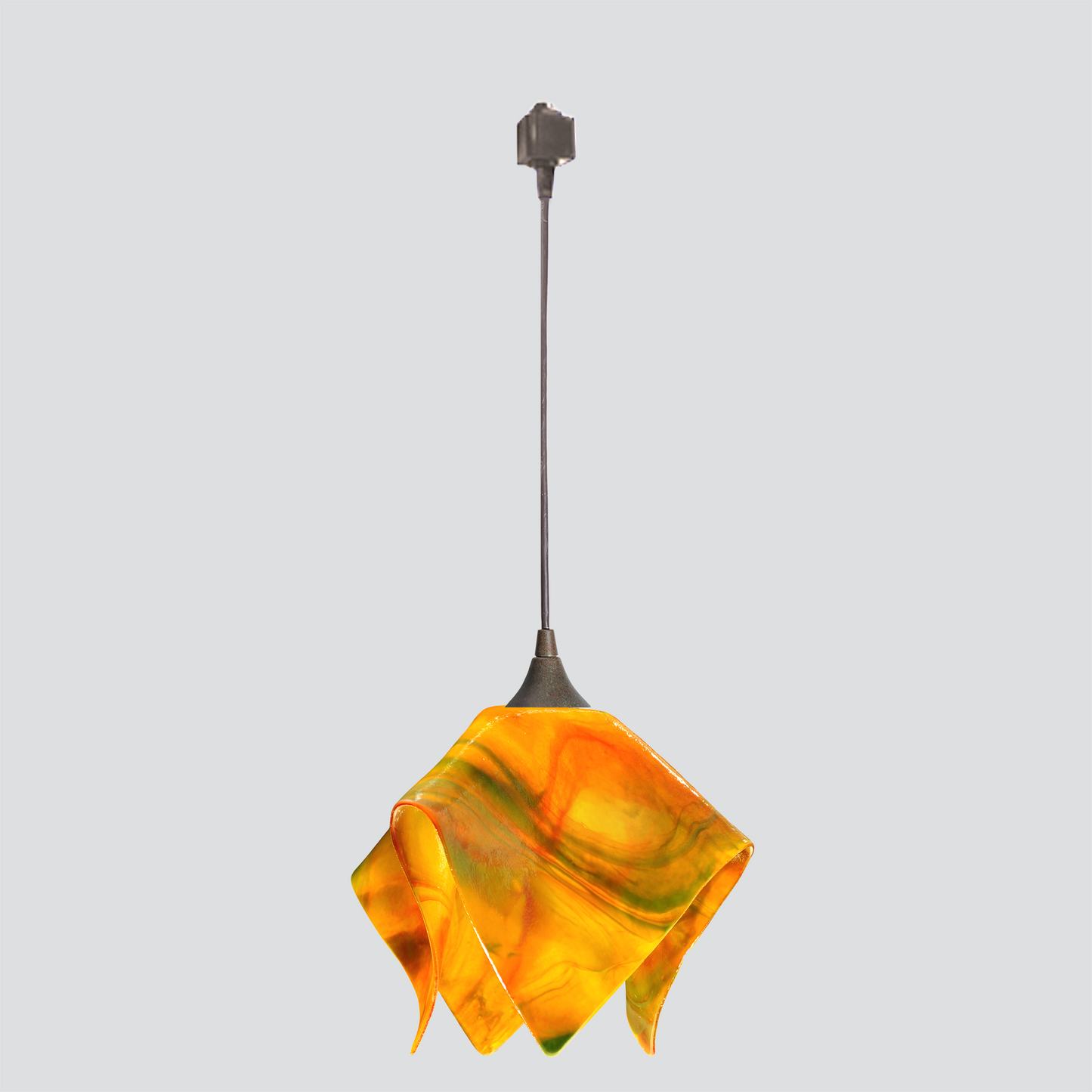 Jezebel Signature® Track Lighting Flame Pendant, Large