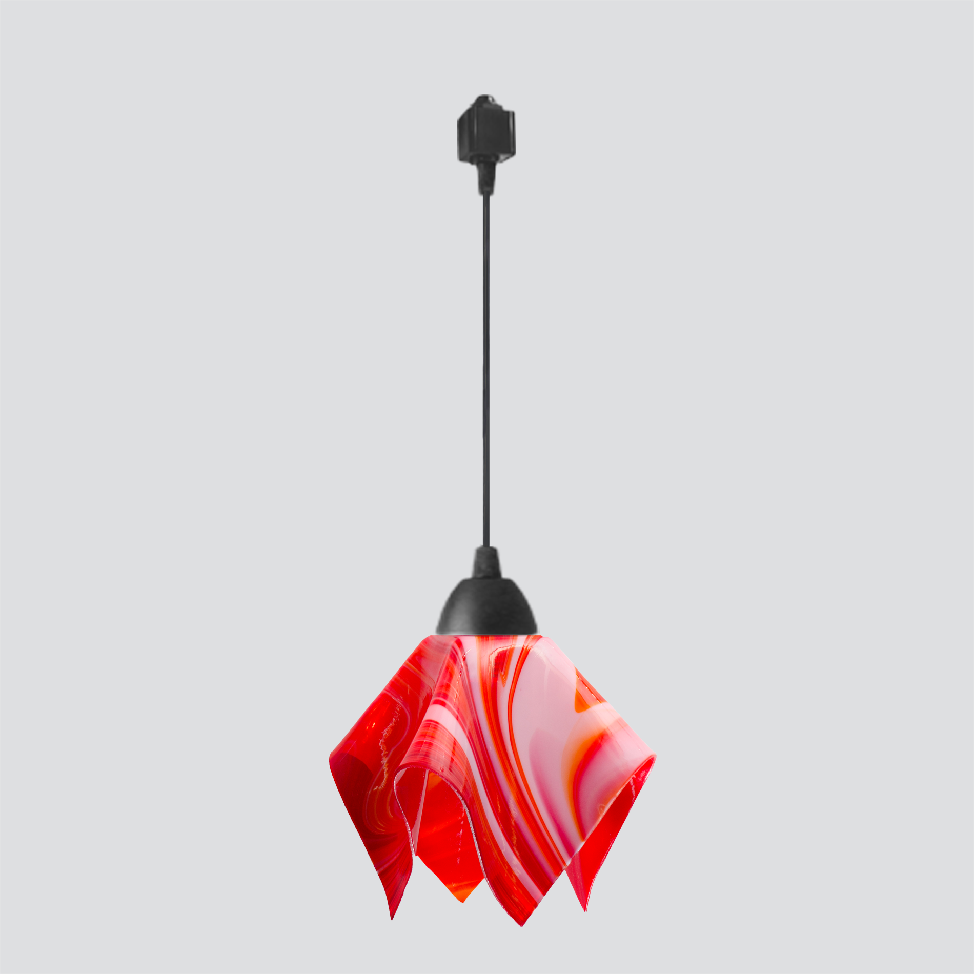 Jezebel Radiance® Track Lighting Flame Pendant, Large