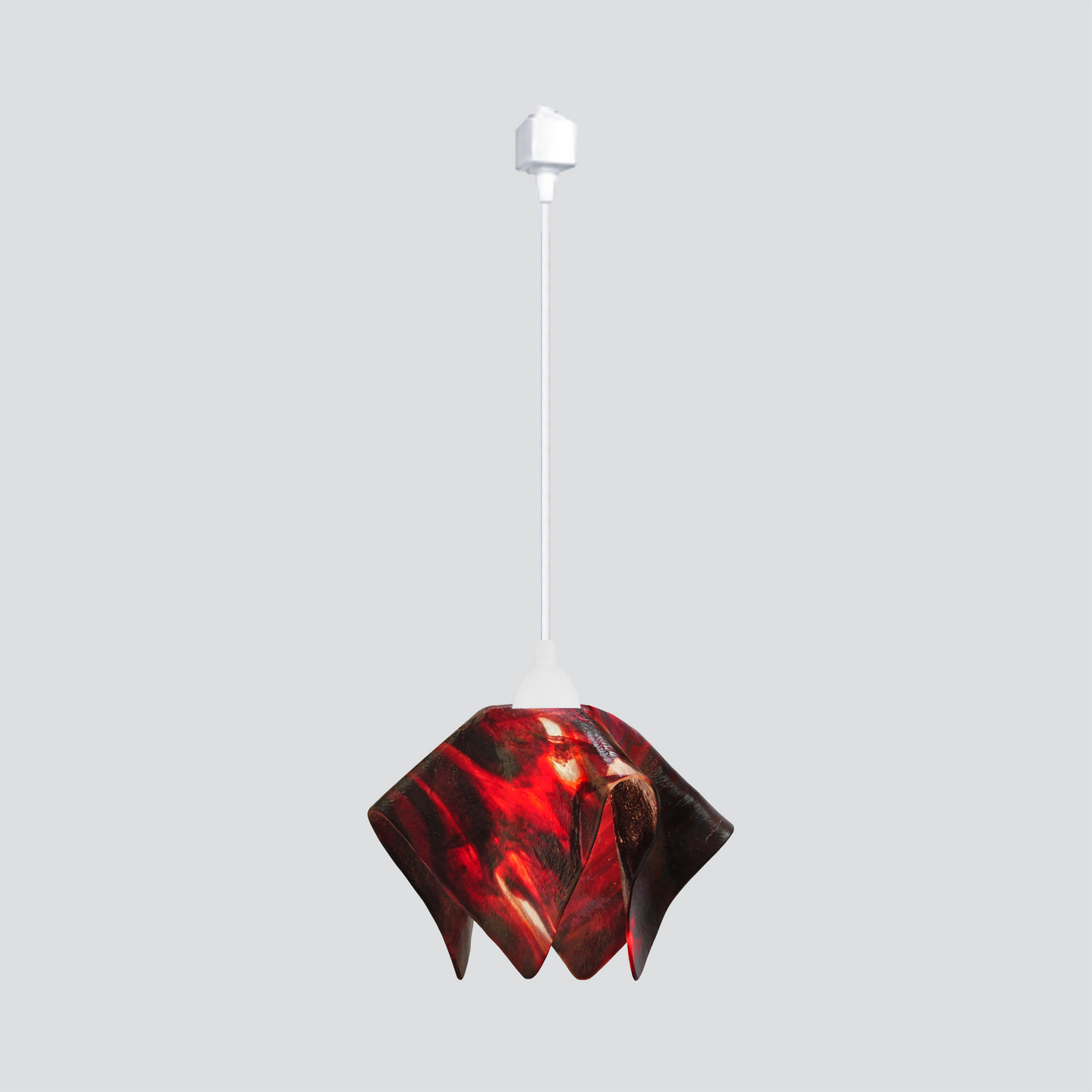Jezebel Signature® Track Lighting Flame Pendant, Small