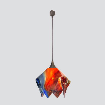 Jezebel Signature® Track Lighting Flame Pendant, Small