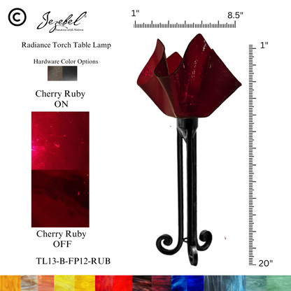 Jezebel® Flame Torch Table Lamp