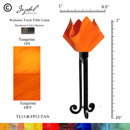 Jezebel® Flame Torch Table Lamp