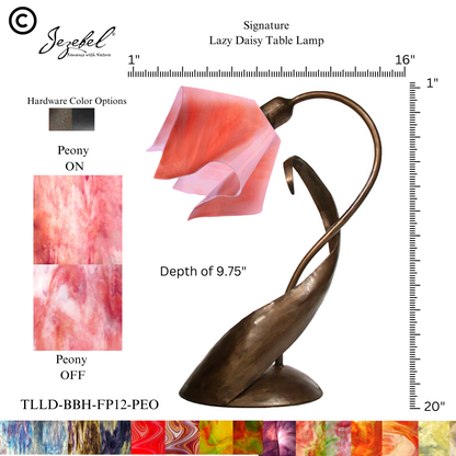 Jezebel® Flame Lazy Daisy Table Lamp