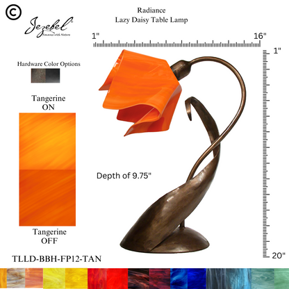 Jezebel® Flame Lazy Daisy Table Lamp