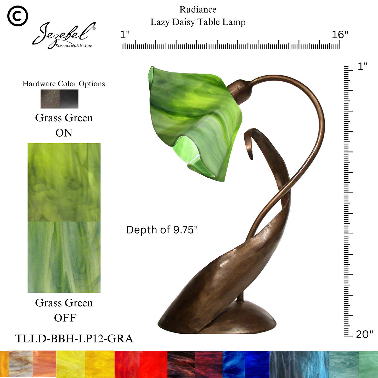 Jezebel® Lily Lazy Daisy Table Lamp