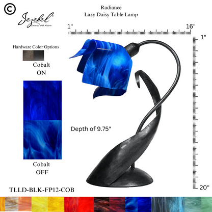 Jezebel® Flame Lazy Daisy Table Lamp